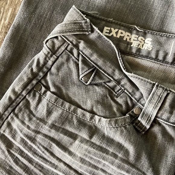 EXPRESS MEN RICCO SLIM FIT, LOW RISE, STRAIGHT LEG, 30X32 - Picture 6 of 12